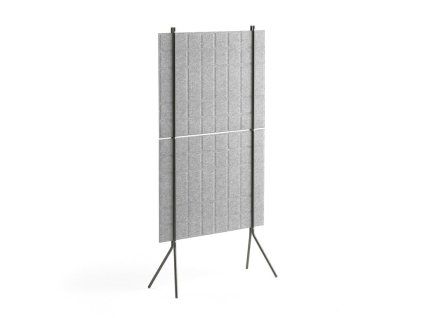 Paraván SPLIT, 800x1500 mm, světle šedý