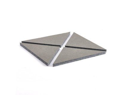 Akustický panel PATTERN, 600x600x40 mm, bal. 4 ks, světle hnědý