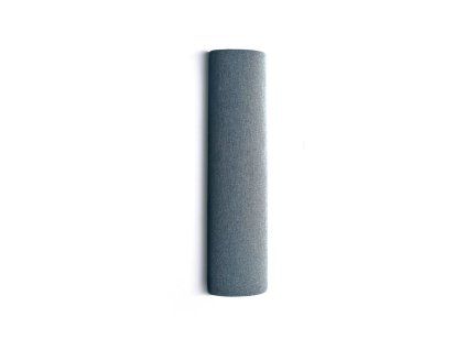 Akustický panel POLY, půlválec, Ø280x1000 mm, nástěnný, světle modrá