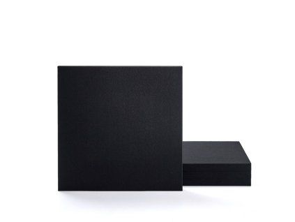 Akustický panel PATTERN, bal. 4 ks, 600x600x40 mm, černá