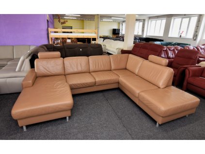 Sedací souprava tvaru U - kůže