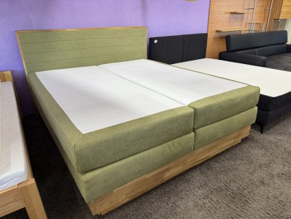 Manželská postel s úložným prostorem - NEPOUŽITÁ