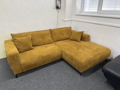 Sedací souprava rohová - el. rozkládací - NEPOUŽITÉ