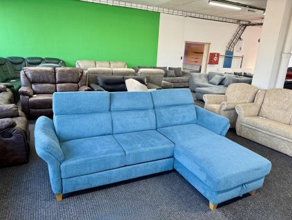 Sedací souprava rohová - rozkládací - NEPOPUŽITÁ