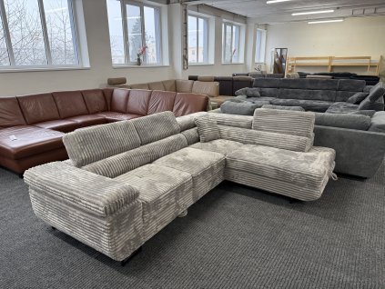 Sedací souprava rohová - rozkládací - NEPOUŽITÉ