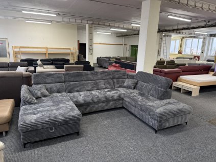 Sedací souprava tvaru U - rozkládací - NEPOUŽITÁ