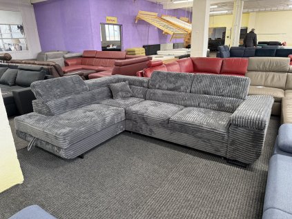 Sedací souprava rohová - rozkládací - NEPOUŽITÉ