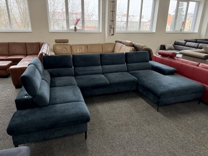 Sedací souprava tvaru U - rozkládací - NEPOUŽITÁ