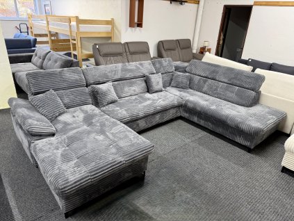 Sedací souprava tvaru U - rozkládací - NEPOUŽITÁ