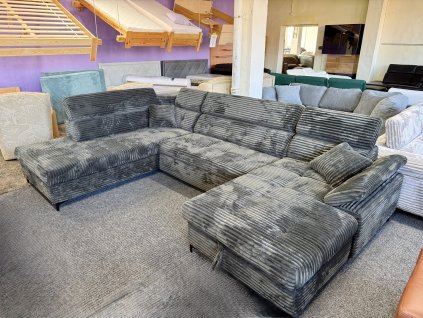 Sedací souprava tvaru U - rozkládací - NEPOUŽITÁ