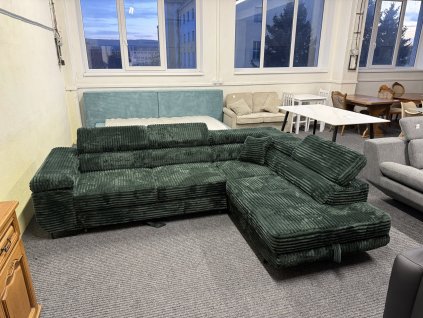 Sedací souprava rohová - rozkládací - NEPOUŽITÉ