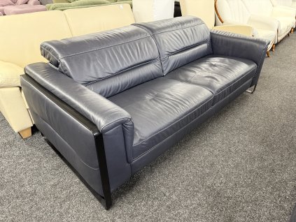 Pohovka celokožená, zánovní