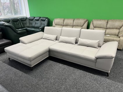Sedací souprava rohová - kůže - NEPOUŽITÁ