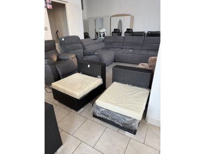 Ratanová křesla – 2 ks, nepoužité