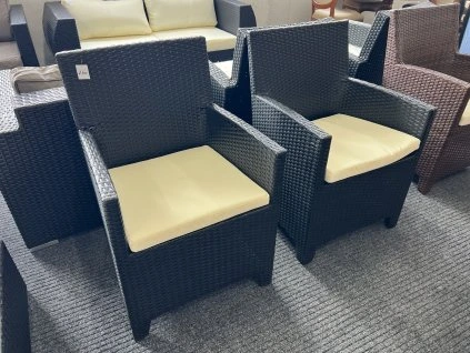 Ratanová křesla – 2 ks - nepoužité