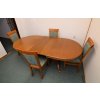 Jídelní stůl rozkládací + 4 židle