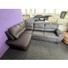 Rohová sedací souprava - kůže – nepoužitá