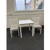 Jídelní set – stůl + 2 židle, masiv, nepoužitý