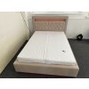 Čalouněná manželská postel 140 x 200 - NEPOUŽITÁ