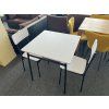 Jídelní set – stůl + 2 židle, nepoužitý