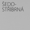 šedostříbrná