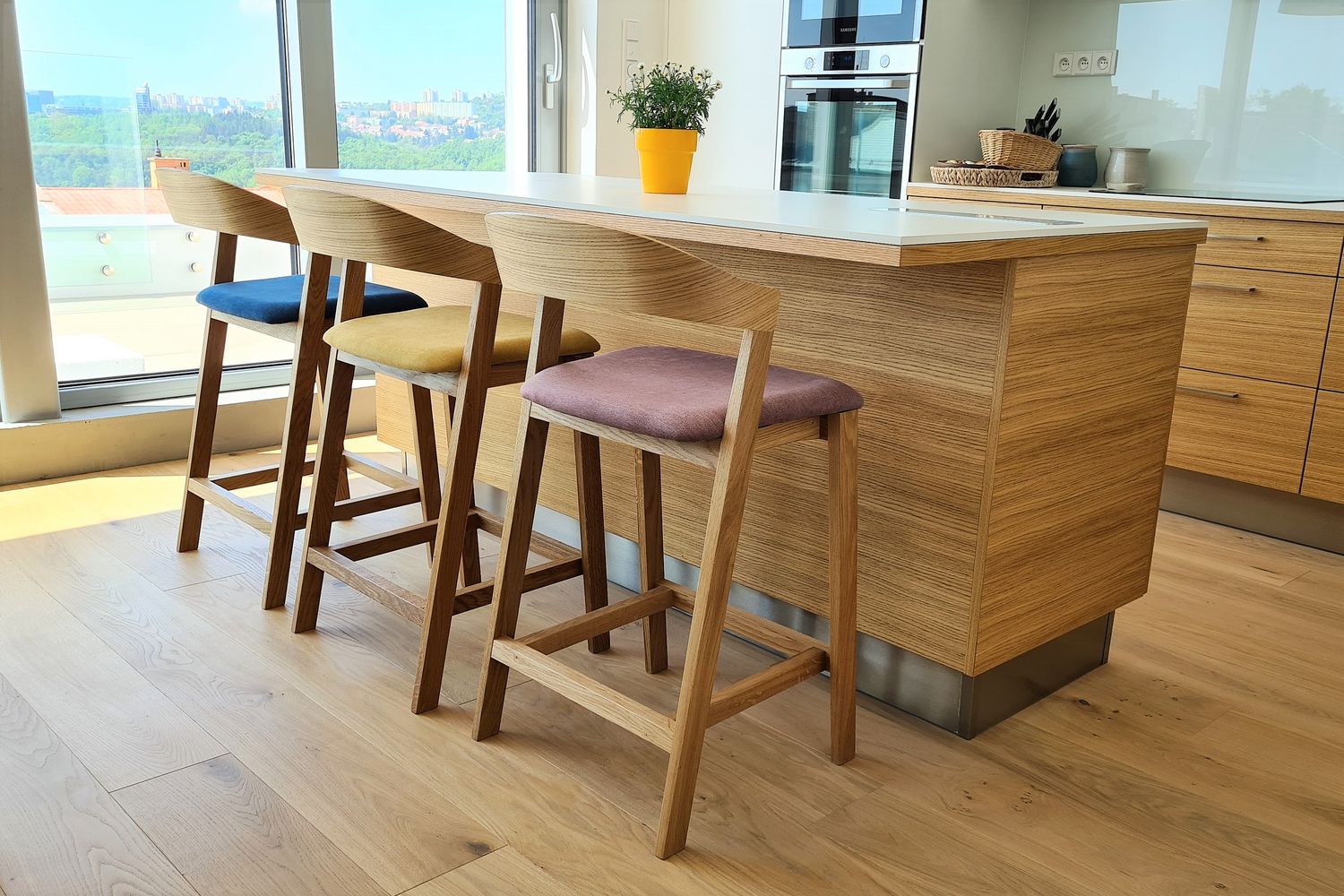 Barovky MAROKO do dubového interiéru