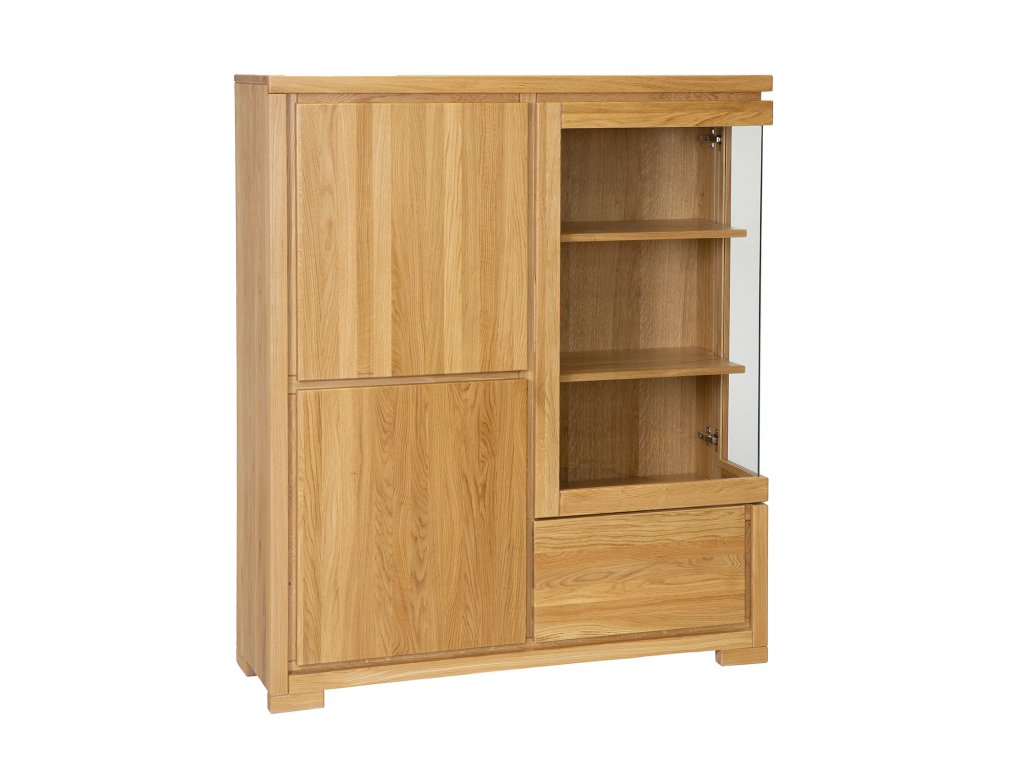 Rohová vitrína CLASSIC