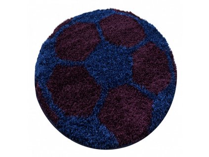 Dětský kusový koberec Fun 6001 navy