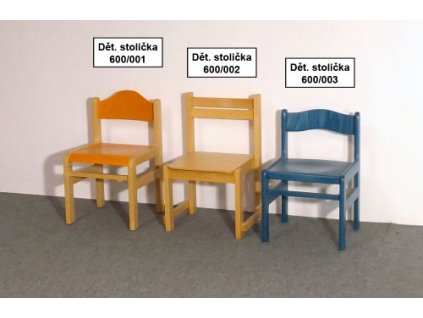 Dětské stoličky po 1 ks - VÝPRODEJ