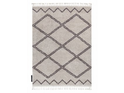 Kusový koberec Berber Asila B5970 cream and brown