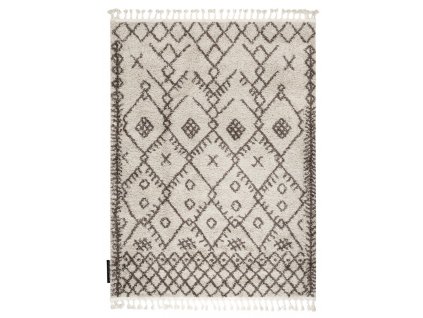 Kusový koberec Berber Tanger B5940 cream and brown