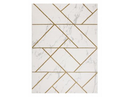 Kusový koberec Emerald geometric 1012 cream and gold