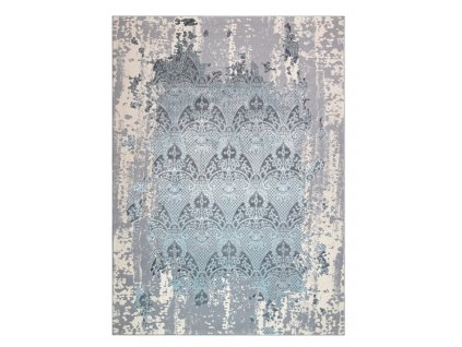 Kusový koberec Core W3824 Ornament Vintage cream/grey and blue