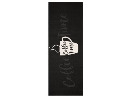 Běhoun Coffee Time 67x180 Vibe 103490 black