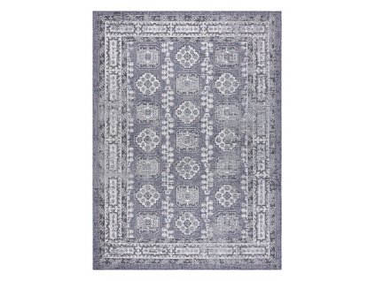 Kusový koberec Sion Sisal Ornament 2832 blue/pink/ecru