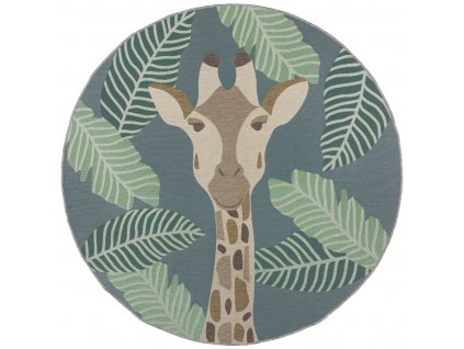 Kusový koberec Dauntless Eric Giraffe Blue