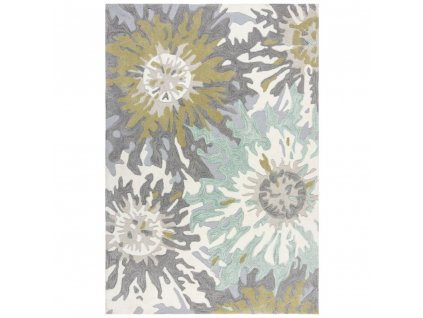Kusový koberec Zest Soft Floral Green