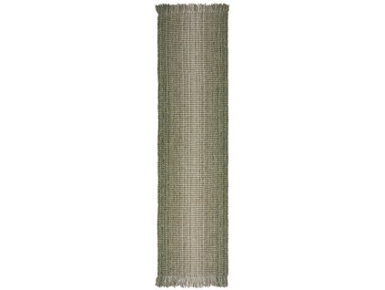 Běhoun Mottle Jute Ombre Green