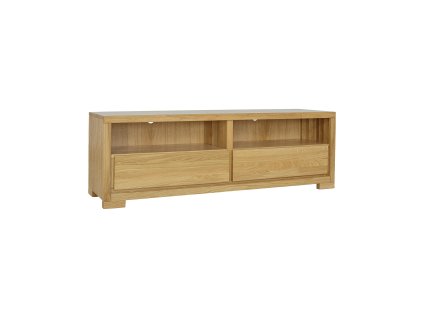 DREWMAX SZAFKA RTV RV351 NATURALNY INT 2