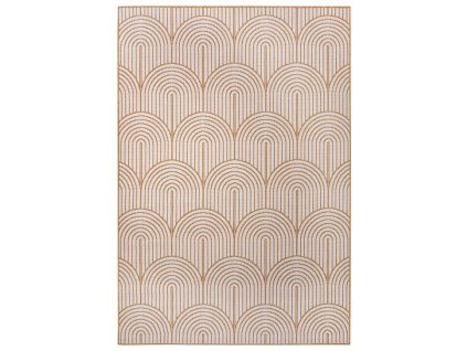 Kusový koberec Pangli 105849 Ochre – na ven i na doma (Rozměry koberců 240x330)