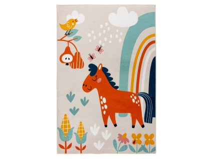 Dětský kusový koberec Magic Kids ML 107 Prho (Koberec na míru - rozměry 115x160)