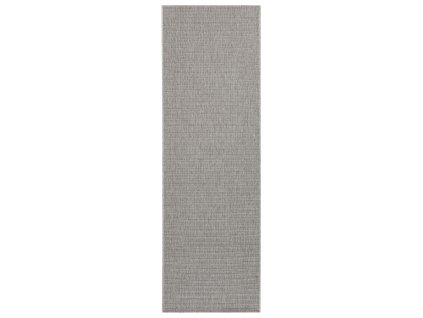 Běhoun Nature 103533 Silver Grey – na ven i na doma (Rozměry koberců 80x250)