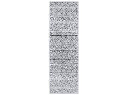 Běhoun Gallery 106093 Light Grey z kolekce Elle (Rozměry koberců 80x240)