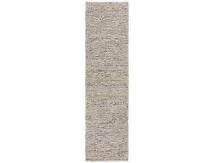 Ručně tkaný běhoun Minerals Black/White (Rozměry koberců 60x230)
