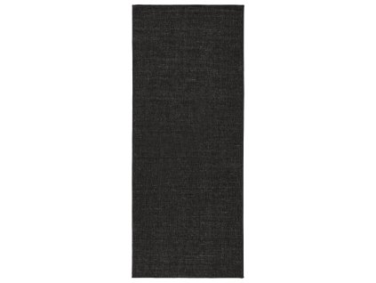 Běhoun Twin-Wendeteppiche 103096 black cream – na ven i na doma (Rozměry koberců 80x250)