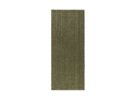 Běhoun Bouclé Jute 105977 Jungle Green (Rozměry koberců 80x200)
