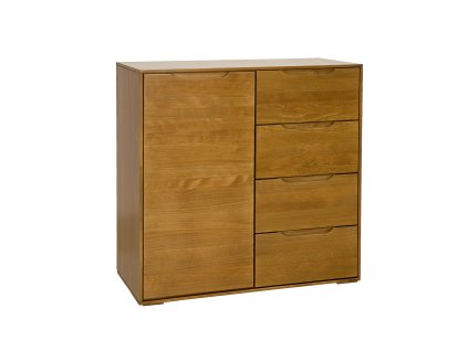 Komoda MODERN 4+1 malá (Odstín Rustikal)