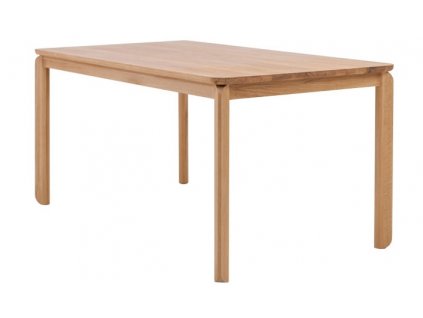 Rozkládací jídelní stůl GOLF z dubového masivu - 90 x 160 / 260 cm