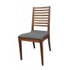 Židle OLIVIE ořech, čalouněná