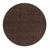 Kusový koberec Life Shaggy 1500 brown kruh